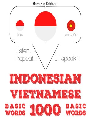 cover image of 1000 kata-kata penting di Vietnam